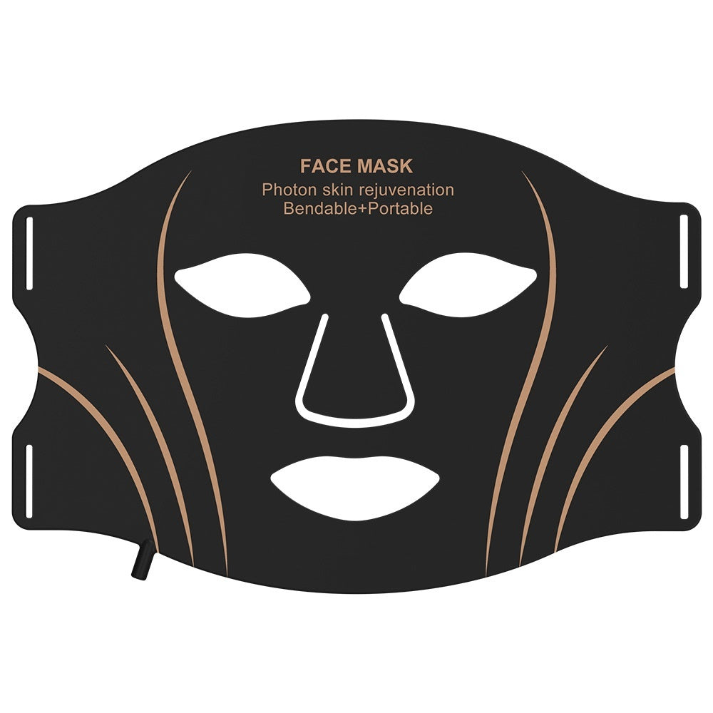 Beauty Instrument Facial Mask IPL Device Household Silicone Red Light LED Beauty Mask