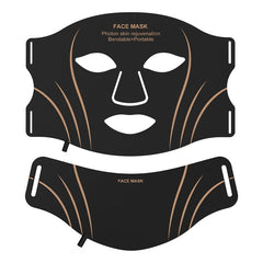 Beauty Instrument Facial Mask IPL Device Household Silicone Red Light LED Beauty Mask